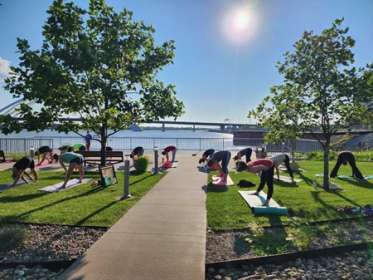 Image for Bettendorf Parks and Rec Yoga in the Park