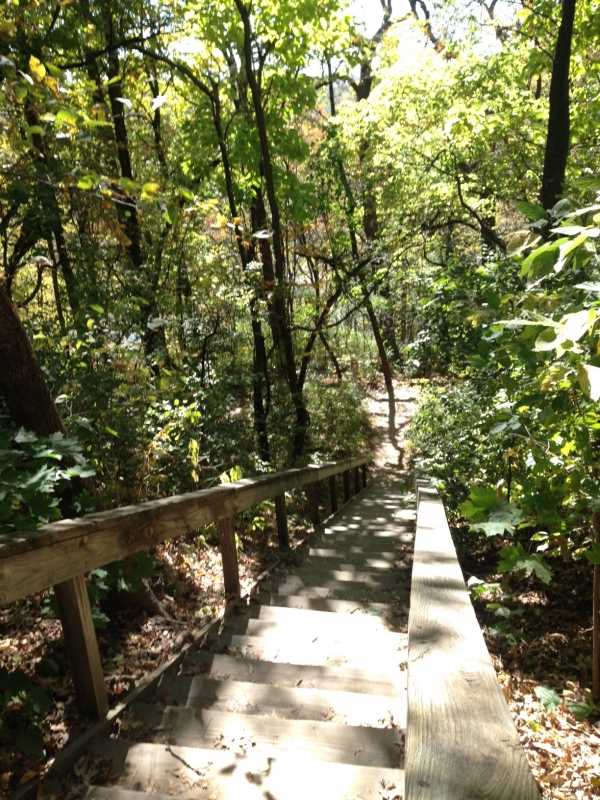Entrance to Hiking Trail