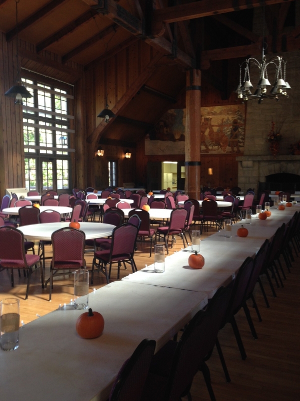 Interior of Central Meeting Hall