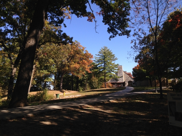 Walking Path to Lodge and Museums