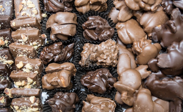 box of assorted chocolates