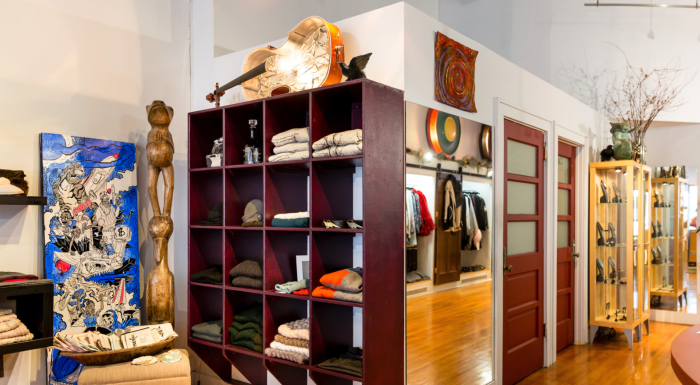 cothing boutique store