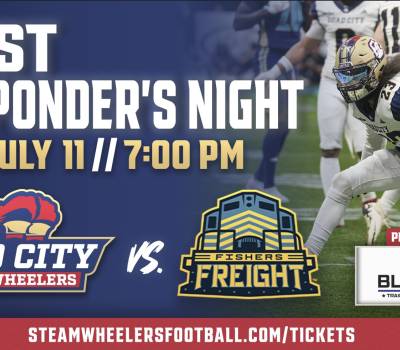First Responders Night Quad Cities Steamwheelers