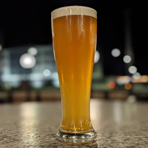 glass of pale ale beer