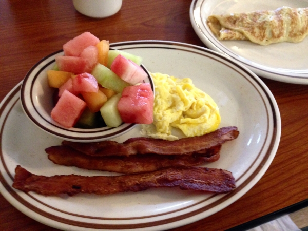 Healthy Breakfast with Crepe