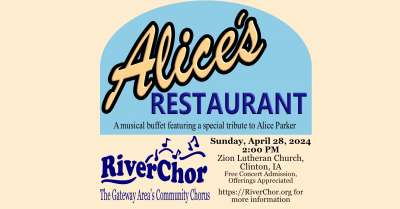Image for RiverChor Spring Concert  Alices Restaurant
