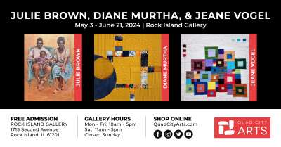 Image for Brown and Murtha and Vogel at Quad City Arts Gallery