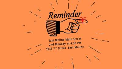 Image for East Moline Main Street Monthly Meetings