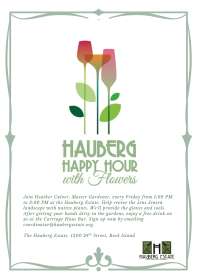 Image for Hauberg Happy Hour with Flowers