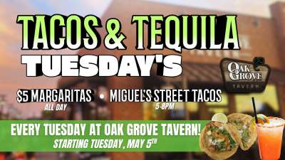 Image for TACOS AND TEQUILA TUESDAYS