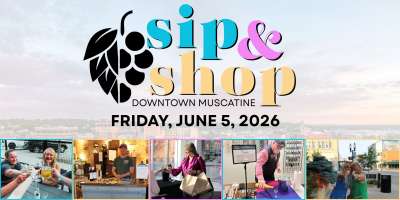 Image for Sip and Shop 2026 in Downtown Muscatine