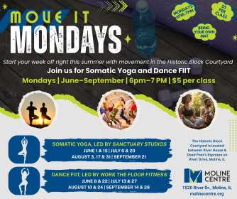 Image for Moline Centre Presents Move It Mondays at the Historic Block Courtyard