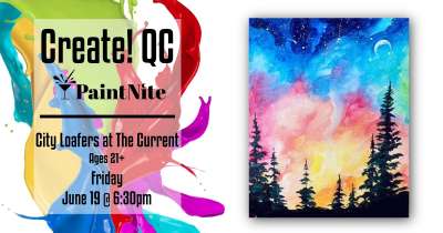 Image for Paint Nite Galaxy Dream Pines at City Loafers in The Current Hotel