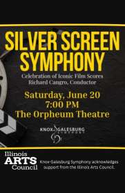 Image for Knox Galesburg Symphony Concert  Silver Screen Symphony