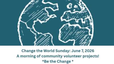 Image for Change the World Sunday 