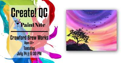 Image for Paint Nite at Crawford Brew Works Into the Night II