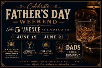 Image for Fathers Day at The 5th Avenue Syndicate 
