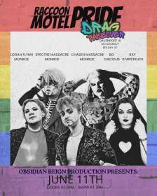 Image for Obsidian Reign Productions Presents Raccoon Motel Pride Takeover