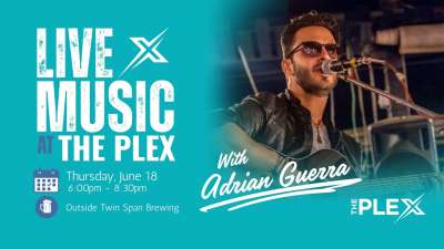 Image for Live Music at The Plex Featuring Adrian Guerra