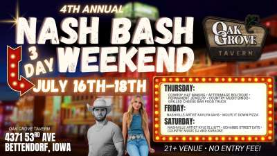Image for NASH BASH 3 DAY WEEKEND