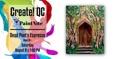Image for Paint Nite at Dead Poets Espresso Secret Garden Door
