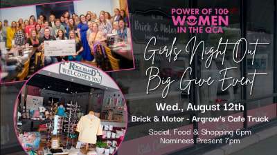 Image for Girls Night Out and BIG Give Event withf Power of 100 Women in the QCA