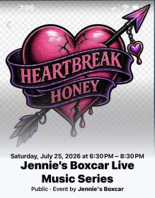 Image for Jennies Boxcar Live Music Series